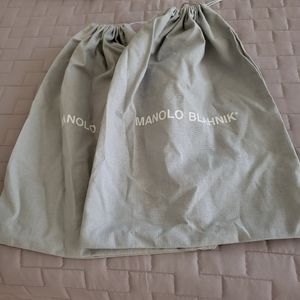 Manolo Blahnik dust bags